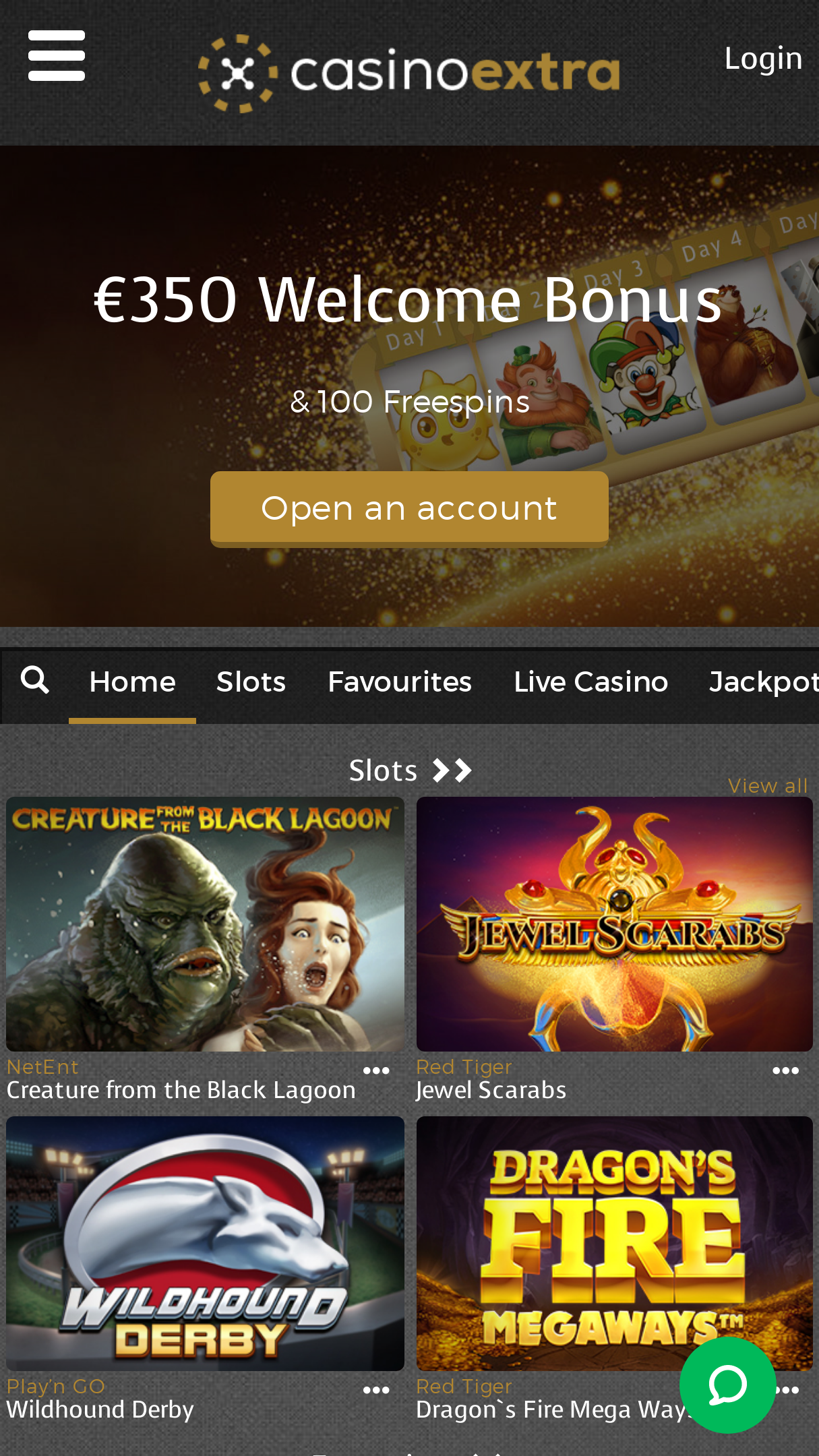 CasinoExtra Screenshot CasinoExtra Screenshot