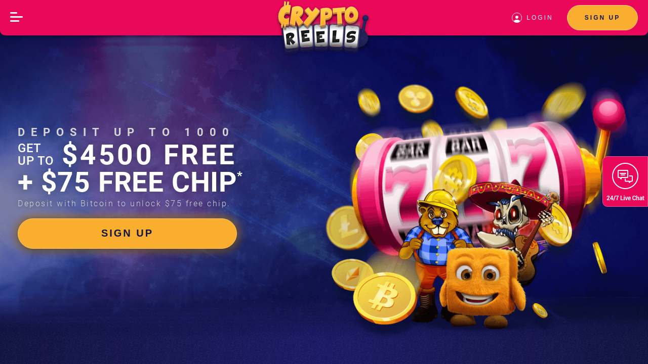 CryptoReels Screenshot CryptoReels Screenshot