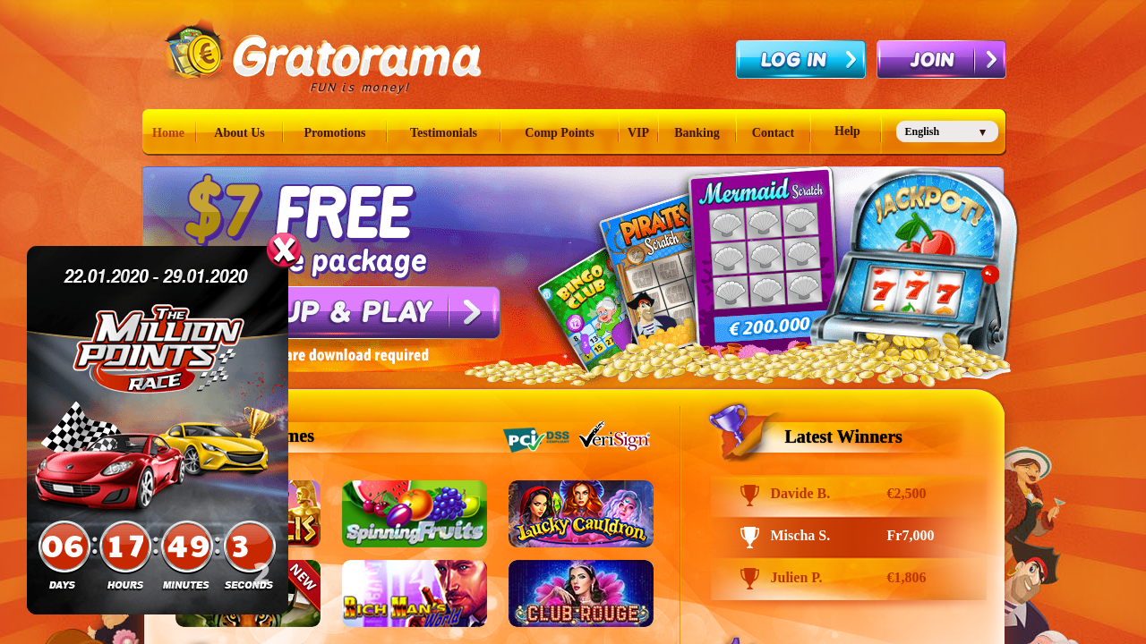 Gratorama Screenshot Gratorama Screenshot