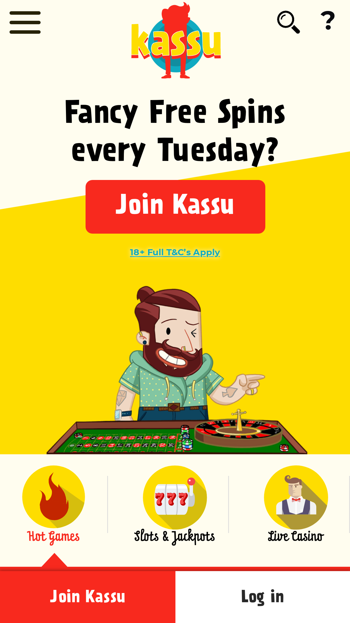 Kassu Casino Screenshot Kassu Casino Screenshot