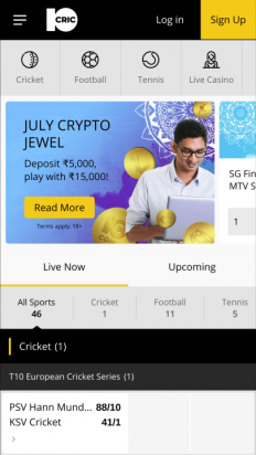 10Cric Screenshot