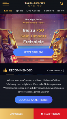 GoldWin Casino Promo Code 02/2023