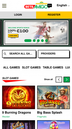 BetsAmigo Screenshot