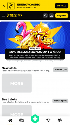 Energy Casino Screenshot