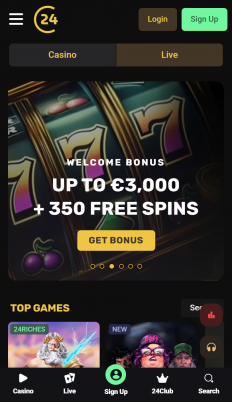 24Casino Screenshot