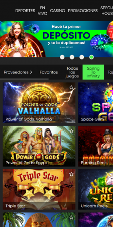 ApuestasHouse Casino Screenshot