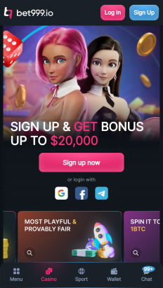 bet999.io Screenshot
