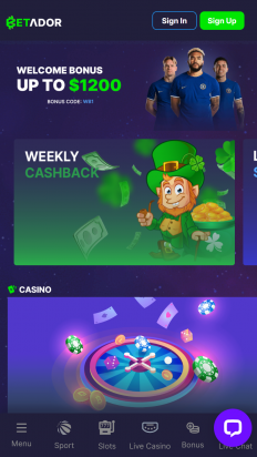 Betador Casino Screenshot