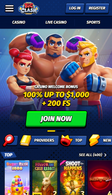 BigClash Casino Screenshot