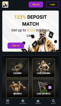 Casino123 Screenshot