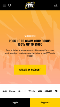 Casinofest Screenshot