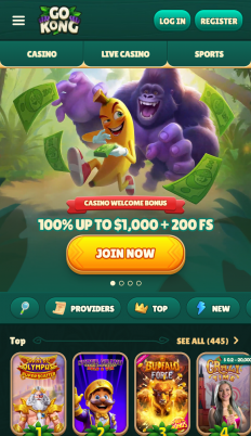 GoKong Casino Screenshot