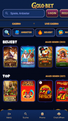 Golobet Screenshot