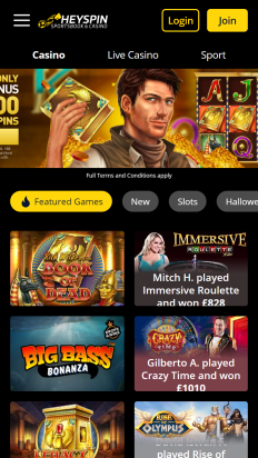 HeySpin Screenshot