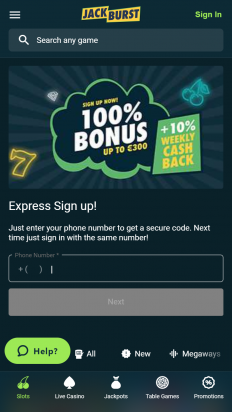 Jackburst Screenshot