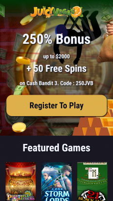 Juicy Vegas Casino Screenshot