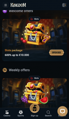 KingdomCasino Screenshot