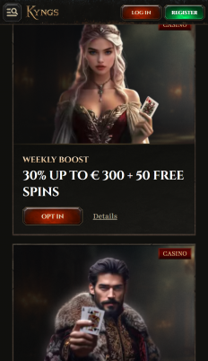 Kyngs Casino Screenshot
