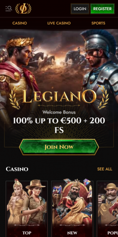 Legiano Screenshot