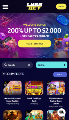 LyraBet Screenshot