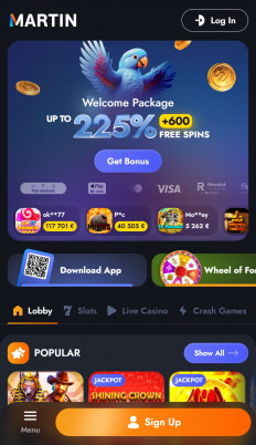 Martin Casino Screenshot