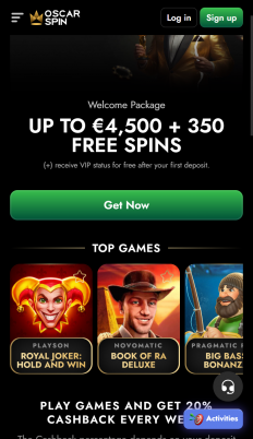 Oscarspin Screenshot