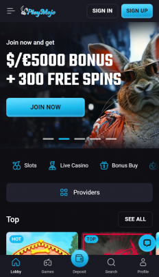 PlayMojo Screenshot