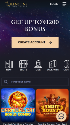 Queenspins Screenshot