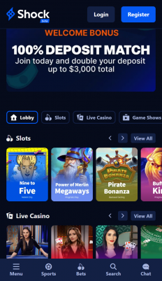 Shock Casino Screenshot