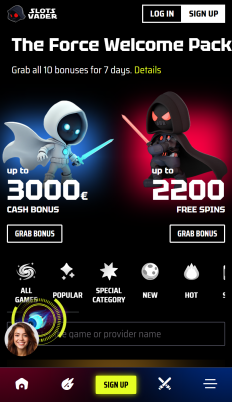 SlotsVader Screenshot