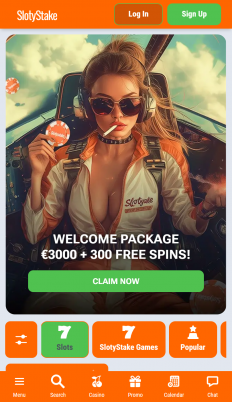 SlotyStake Screenshot