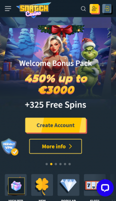Snatch Casino Screenshot