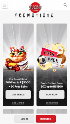 Sushi Casino Screenshot