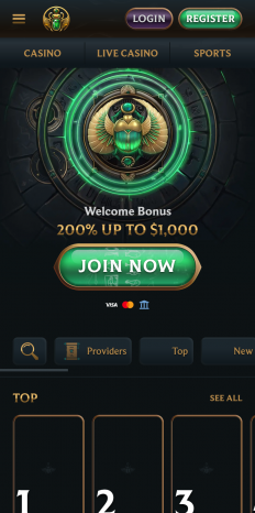 Talismania Casino Screenshot
