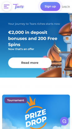 Tsars Casino Screenshot