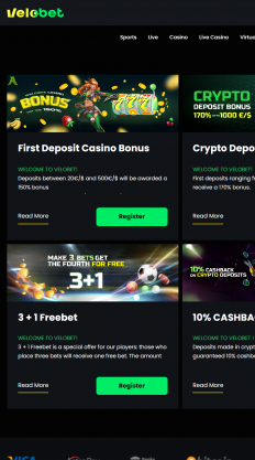 VeloBet Screenshot
