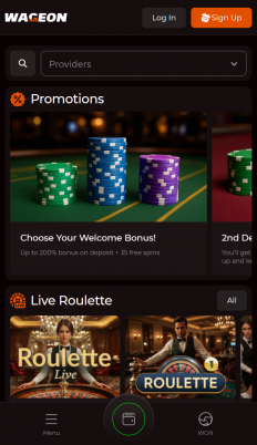 Wageon Casino Screenshot