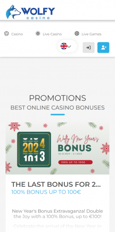 Wolfy Casino Screenshot