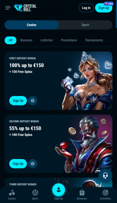 CrystalRoll Screenshot