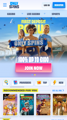 OnlySpins Screenshot