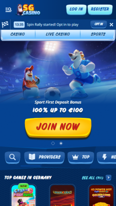 SGCasino Screenshot