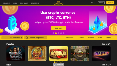 скачать приложение 24K Casino $10
