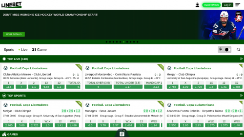 LineBet Screenshot