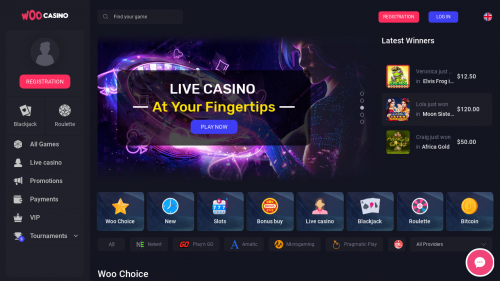 WooCasino Promo Code Get 100% up to €100 + 150 Free Spins