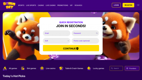 Bonusbet Screenshot