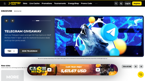 Energy Casino Screenshot