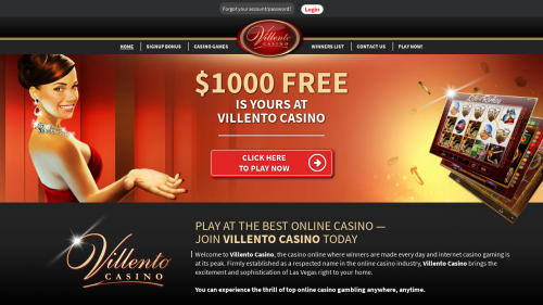 villento casino Screenshot