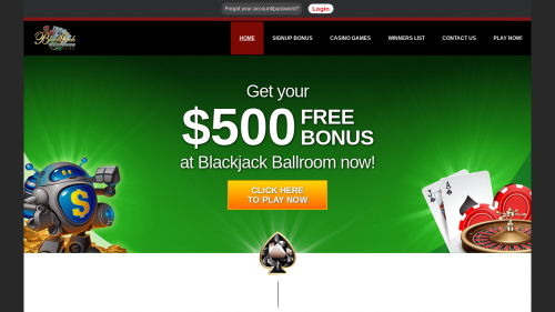Blackjack Ballroom Casino Screenshot