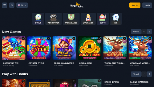 RoyalSpinz Screenshot