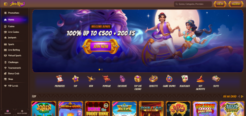 AbuKing Casino Screenshot